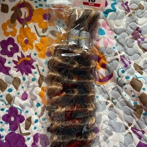 Brown and Black Wavy Hair Extensions